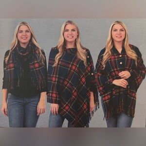 NWT Top It Off 3-In-1 Wrap